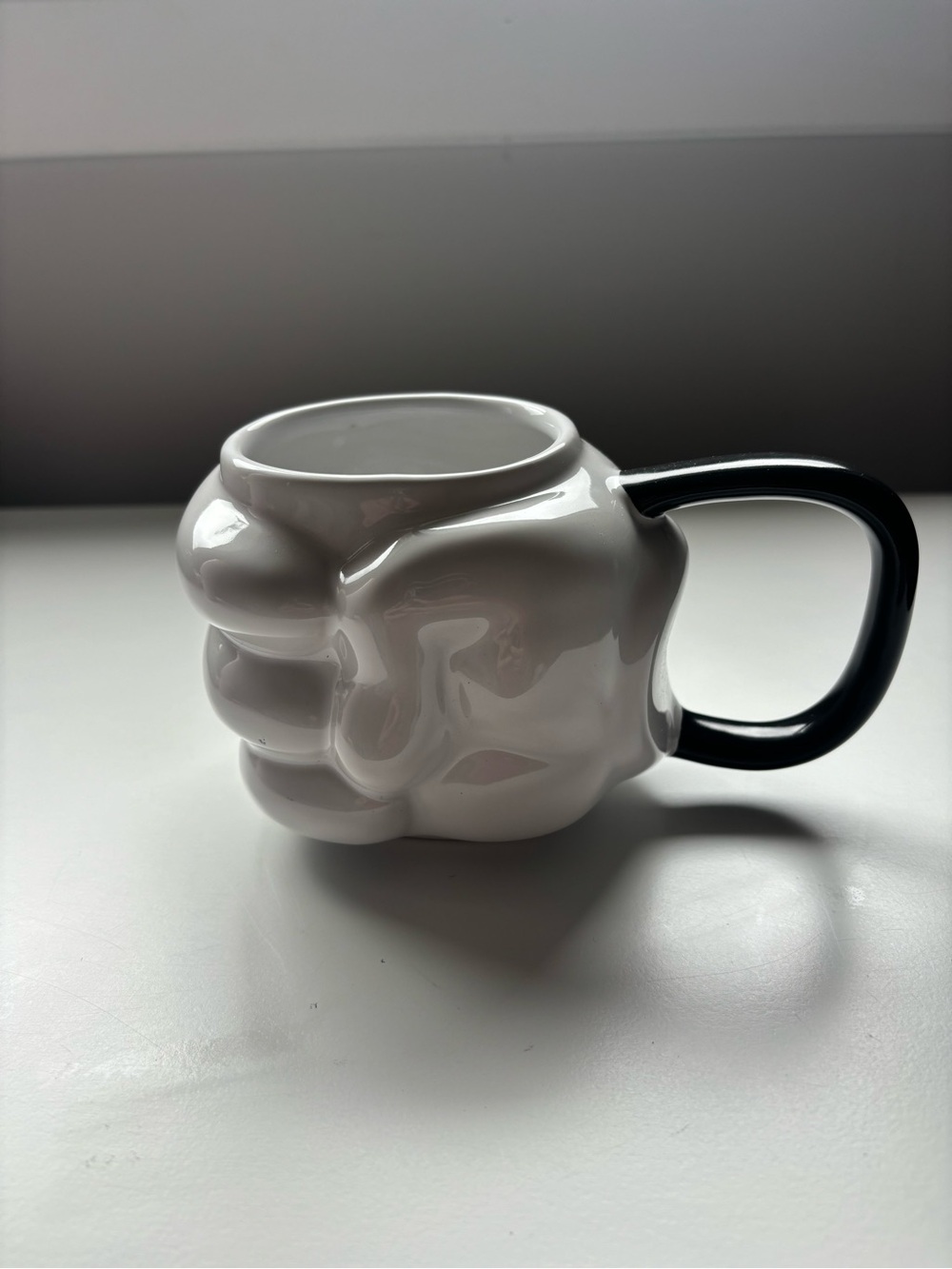Disney Mickey fist hand ceramic coffee mug